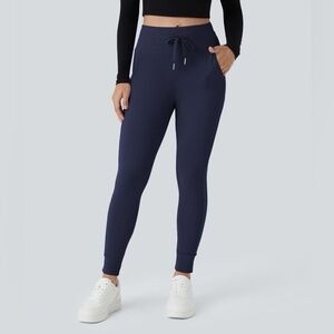Halara High Waisted Drawstring Full Length Joggers